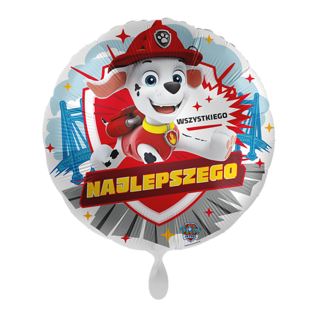 Balon Foliowy Psi Patrol MARSHALL 45 Cm IMPREZY I URODZINY Urodziny