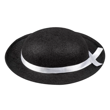 Melonik MINI filcowy kapelusz czarny