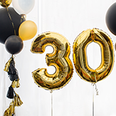 Balony na 30 urodziny 