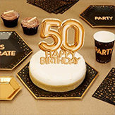 Dekoracje na tort 50 urodziny