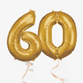 Balony na 60 urodziny 