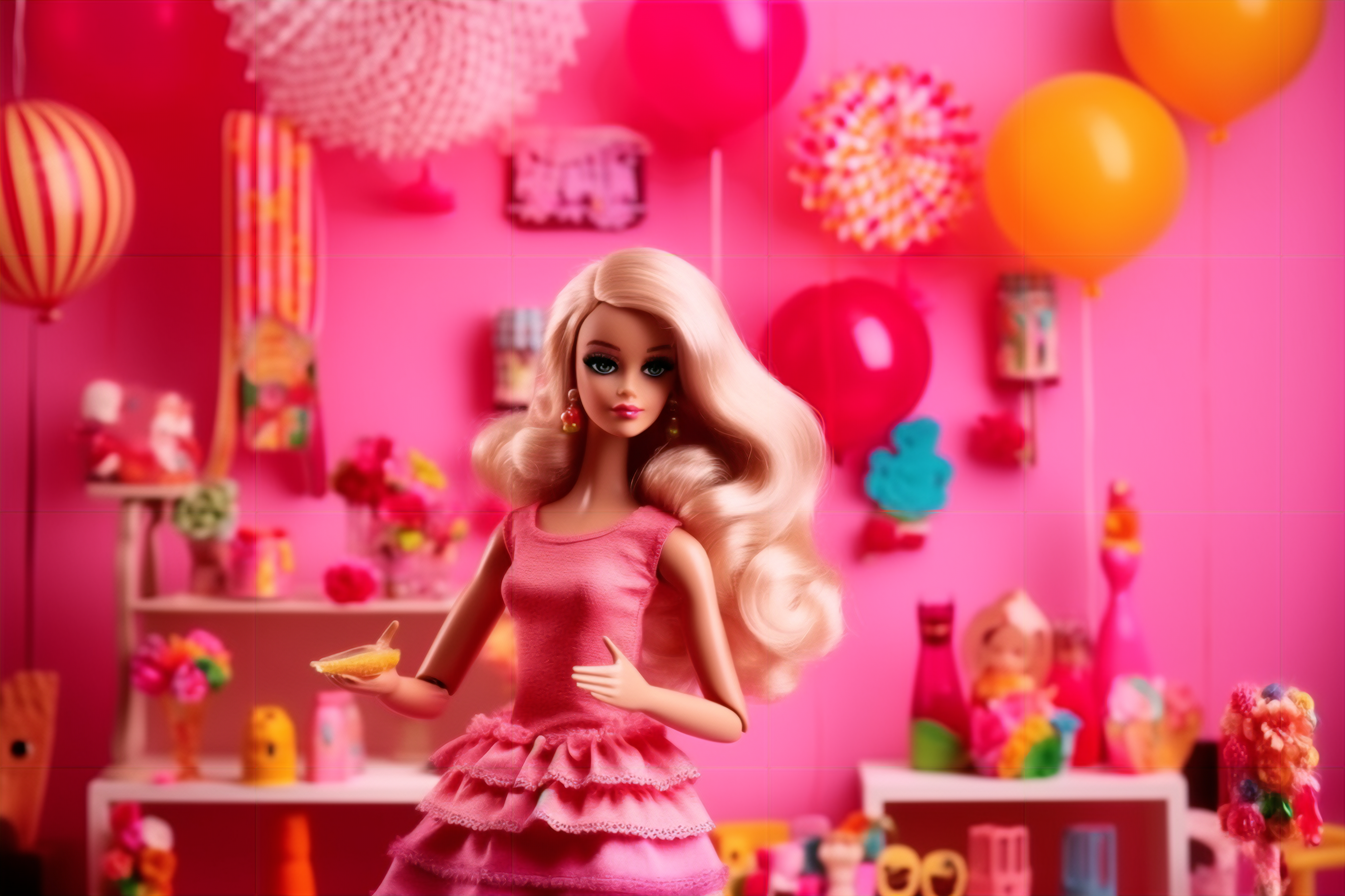 Urodziny w stylu Barbie 