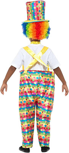 Spodnie klauna zestaw dla dzieci