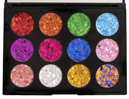 Brokat prasowany w kremie PXP paletka 12x1,5 gram