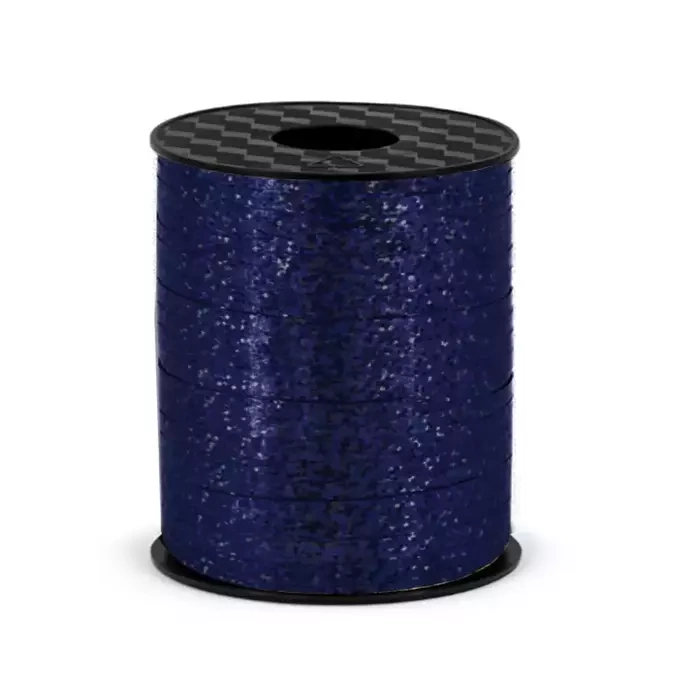 Wstążka plastikowa holograficzna 250m czarna