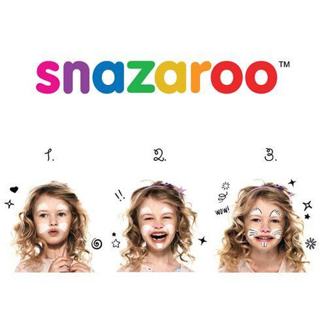 Zestaw BOX 600 Farby do malowania twarzy i ciała Snazaroo