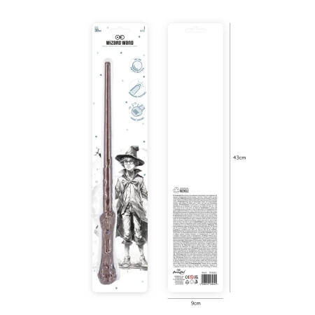Różdżka czarodzieja z efektem świetlnym i dźwiękowym 36 cm