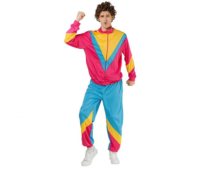 Strój męski dres DISCO lata 80'