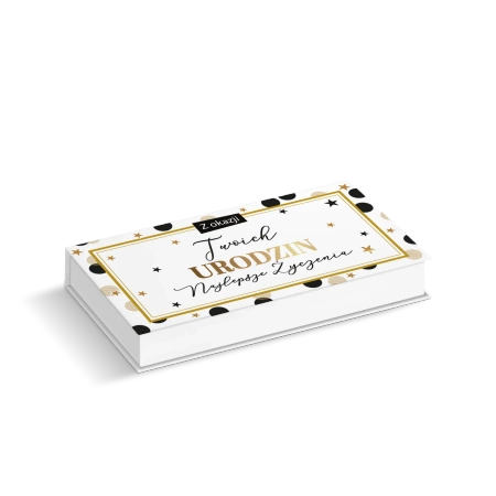 Pudełko ozdobne na banknoty Z okazji urodzin