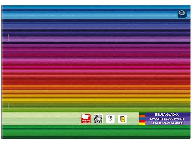 Bibuła gładka zeszyt A4 60 kartek