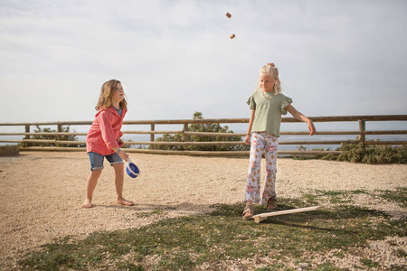 Drewniana gra wyrzutnia "Ninja"