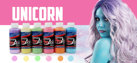 Farba ProAiir Hybrid 30 ml zestaw UNICORN 6 szt.