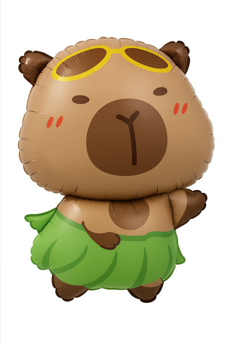 Kapibara hawajska balon foliowy 50x75 cm