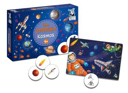 KOSMOS 4+ GRA LOTERYJKA KAPITAN NAUKA