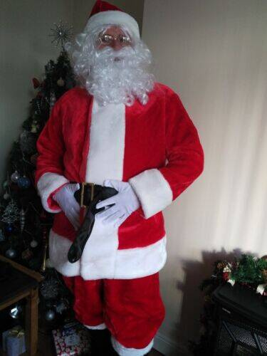 Profesjonalny Strój Świętego Mikołaja LUX zestaw L/XL Amscan