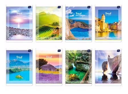 Teczka z gumką A4 LUX UV