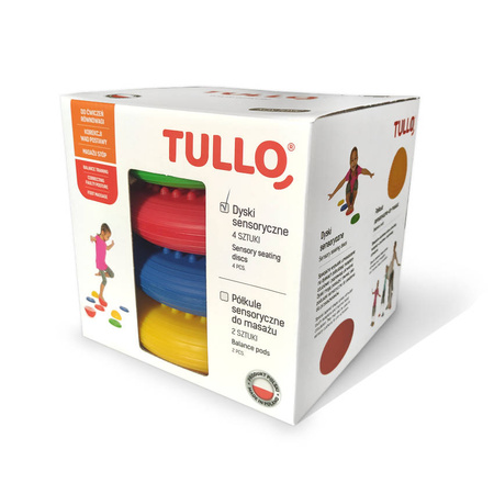 Dyski sensoryczne 4 szt. Tullo