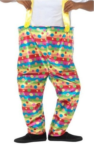 Spodnie klauna zestaw dla dzieci