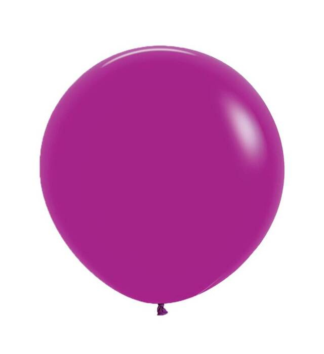Balon 24 cale Sempertex Solid 1 szt. Purple Orchid