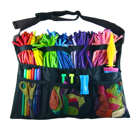 Organizer animatora duży szary z czarnym paskiem