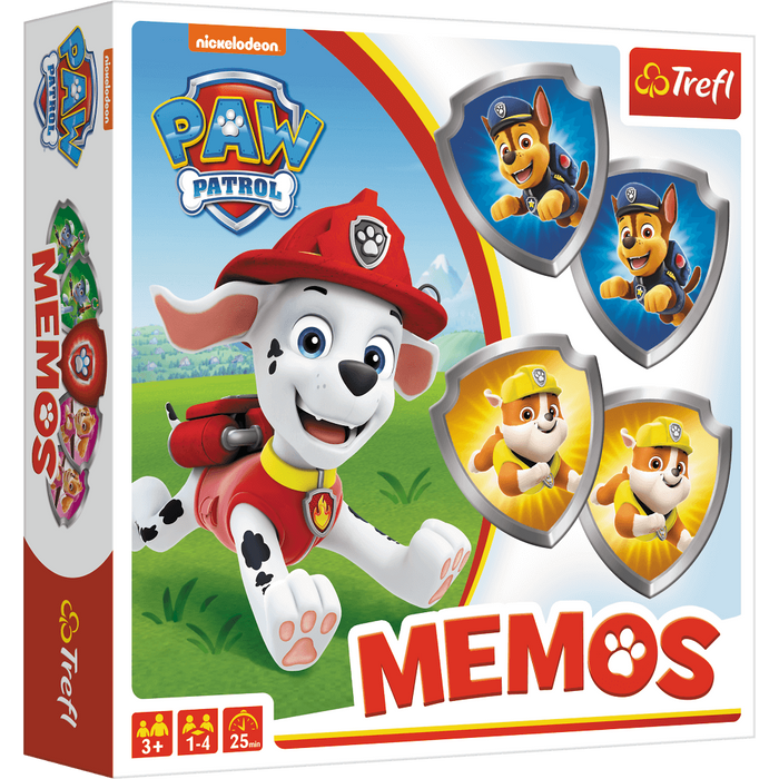 Gra pamięciowa Memos memory Psi Patrol Trefl