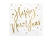 Serwetki białe nsa Sylwestra Happy New Year 33x33 cm