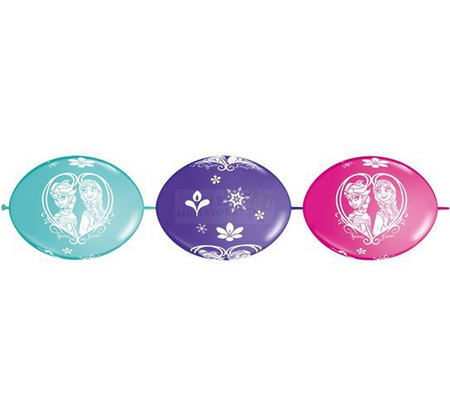 Qualatex 12 cali Frozen 10 szt balony do girland