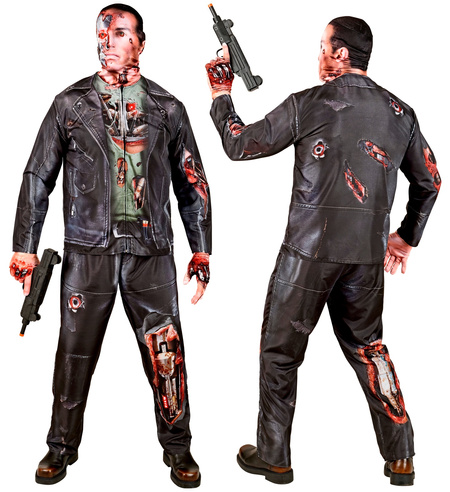 Cyborg szybki strój dla dorosłych Halloween