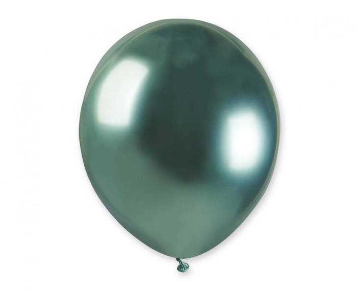 Balony Chrome Shiny 5 cali Gemar ZIELONE 100 szt.