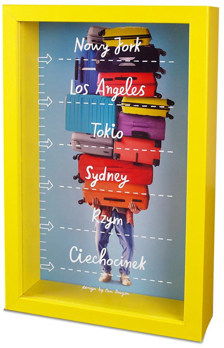 Skarbonka Ramka na Wyjazd 15x24x5 cm