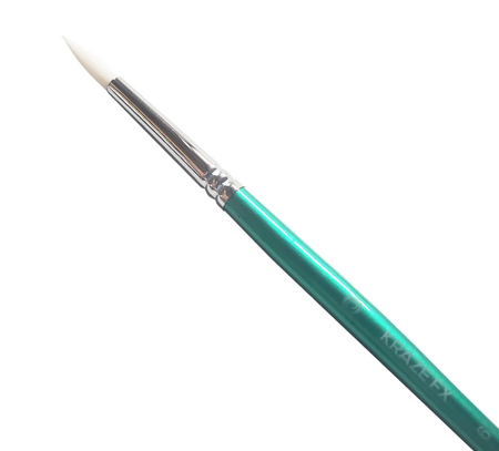 Pędzel do malowania twarzy i ciała KrazeFX - Round 6