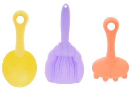 Akcesoria do piasku wiaderko foremki 14 elem.