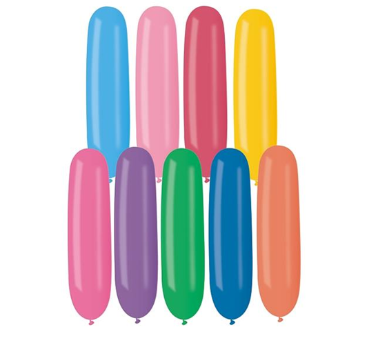 Balony do modelowania Gemar MIX 100szt Q318