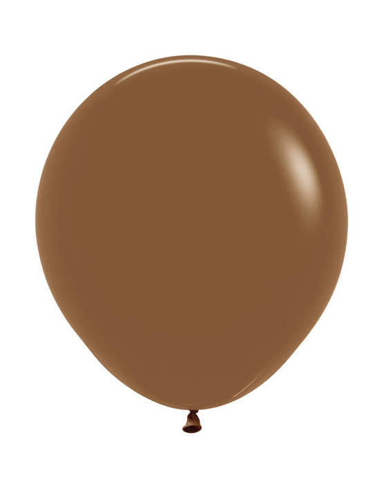 Balon lateksowy 18 cali Sempertex Solid 1 szt. Coffee