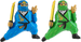Ninja wojownik balon foliowy Grabo 21"