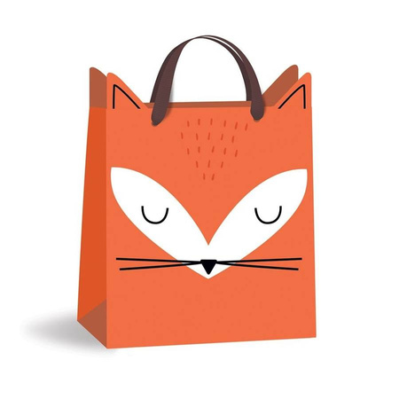 Torebka prezentowa ZWIERZĄTKA 25 x 21,5 cm mix