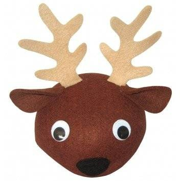 Czapka filcowa JELEŃ, RENIFER