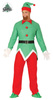 Strój męski Elf Pomocnik Mikołaja dla dorosłych