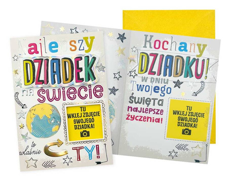 Kartka okolicznościowa Dzień Dziadka Najlepszy Dziadek na Świecie