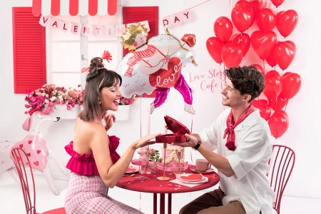 Baner Girlanda Valentines Day WALENTYNKI 150 cm