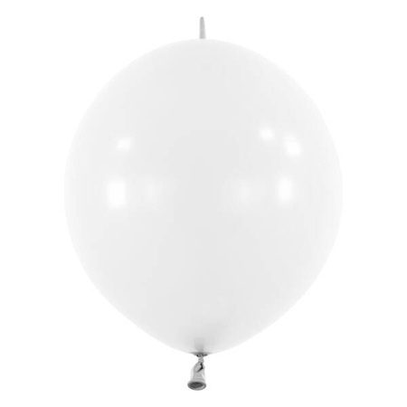 Balony do girland Everts Decor Line E-LINK Frosty White 12 cali 50 szt.