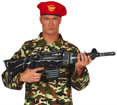 Dmuchany karabin 90cm Guirca
