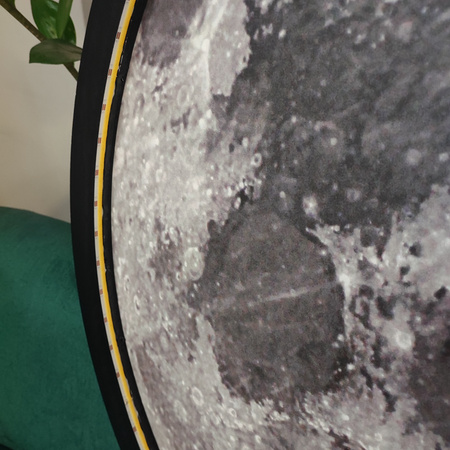 Księżyc LED świecący neon 100 cm