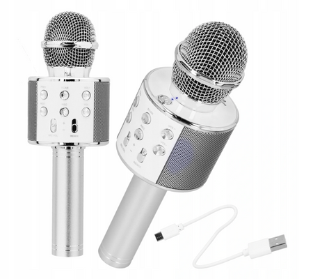 Mikrofon bezprzewodowy KARAOKE Bluetooth + głośnik