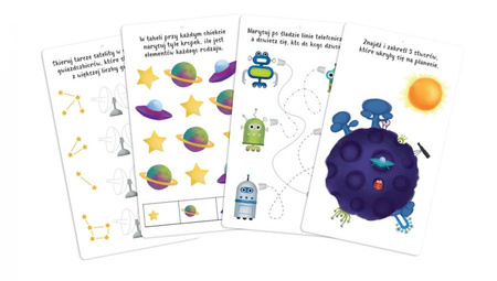 RYSUJĘ I ZGADUJĘ Z ROBOTEM ELIOTEM KSIĄŻKA KARTY KAPITAN NAUKA