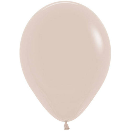 Balony Sempertex Solid 12'' 50 szt. White Sand