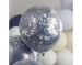 Zestaw 3 balonów lateksowych z konfetti 18 cali NAVY