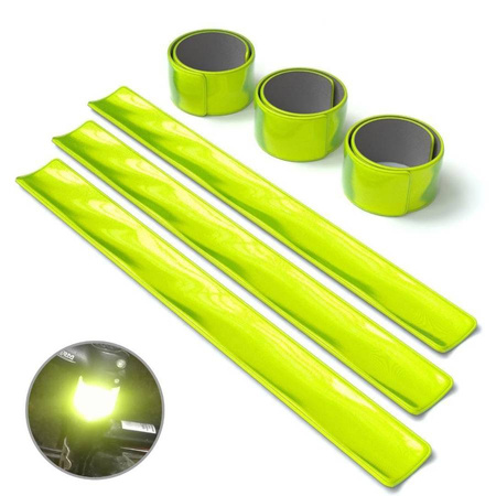 OPASKA samozaciskowa ODBLASKOWA 30 cm 1 szt.