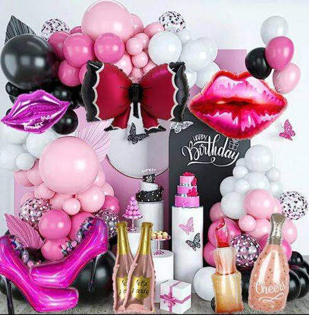 Balon foliowy szminka pomadka 40 x 95 cm