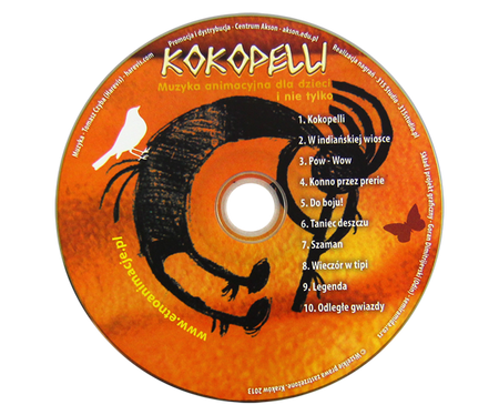 Kokopelli Muzyka Indiańska płyta CD